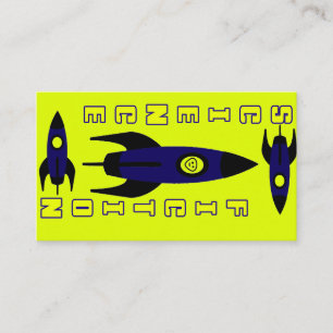 Science Fiction Bookmark Business Card