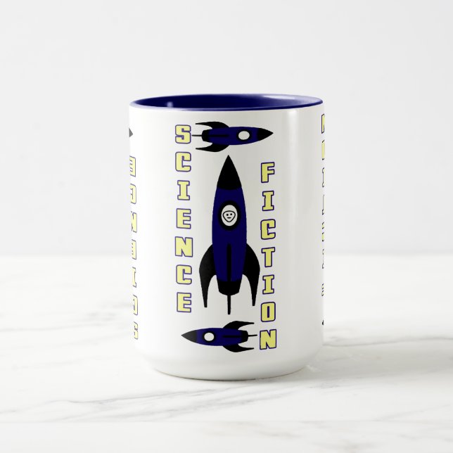 Science Fiction Bookmark Mug (Center)