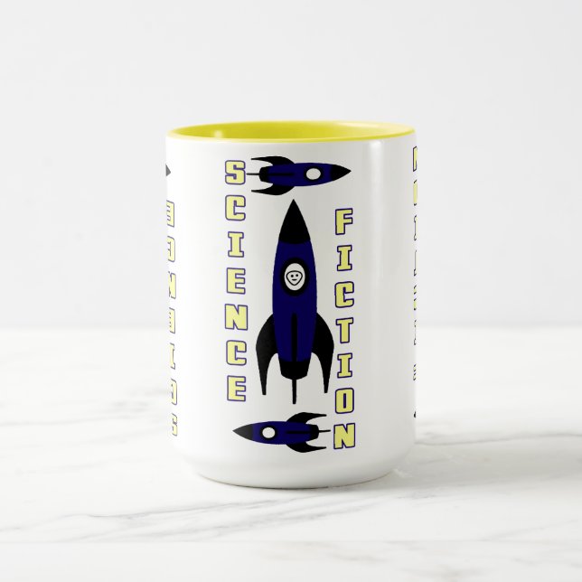 Science Fiction Bookmark Mug (Center)