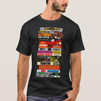 Science Fiction Books Stack T-Shirt