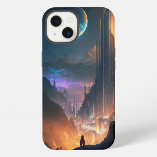 Science Fiction Futuristic City Case-Mate iPhone C 13 Case