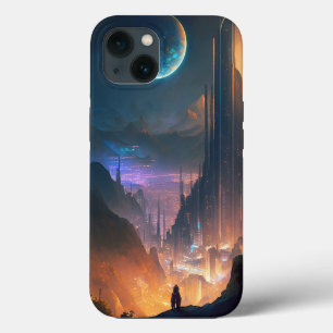 Science Fiction Futuristic City Case-Mate iPhone C 13 Case