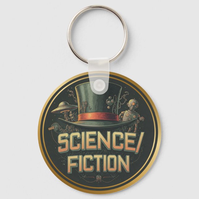 SCIENCE/FICTION KeyChain (Front)