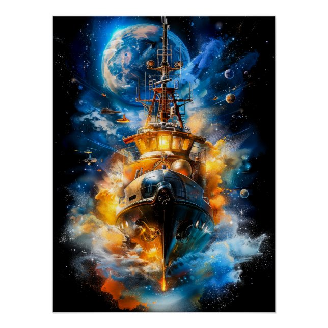 Science Fiction Poster Art (Front)