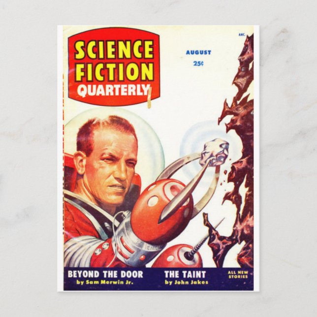 Science Fiction Quarterly 2 Postcard (Front)