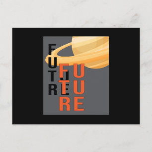 Science Fiction Space Ufo Alien Sci-Fi Funny Gift Postcard
