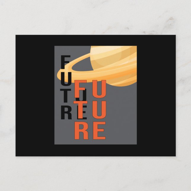 Science Fiction Space Ufo Alien Sci-Fi Funny Gift Postcard (Front)