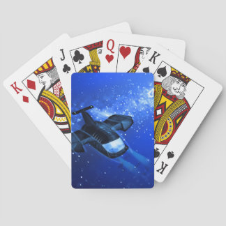 Science Fiction Spaceship Playing Cards