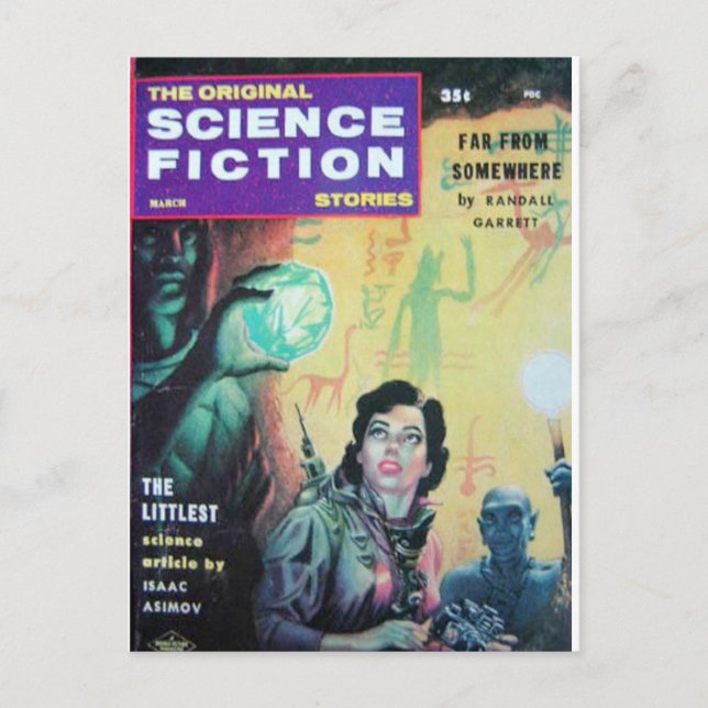 Science Fiction Stories 1 Postcard (Front)
