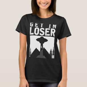 Science Fiction Ufo Abduction Alien Believer Alie T-Shirt