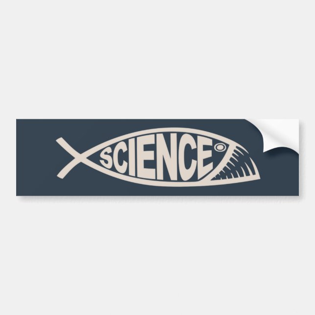 Science Fish II Bumper Sticker (Front)