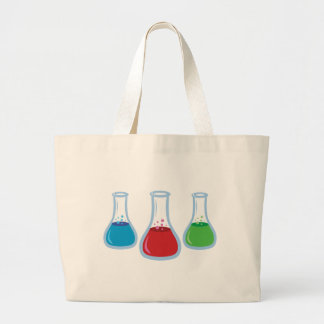 Science Flasks Large Tote Bag