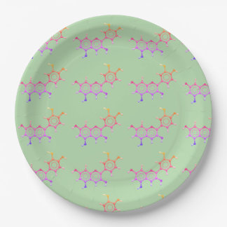 Science Garden Party Molecule Plates