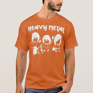 Science Geek And Heavy Metal Fans Funny Chemistry  T-Shirt
