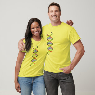 science geek dna sequence graphic t-shirt design