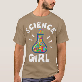 Science Girl Chemistry Biology T-Shirt