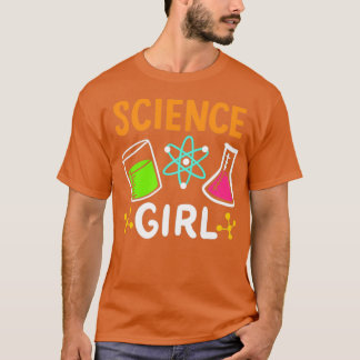Science Girl Future Chemists Biologist Teacher Stu T-Shirt