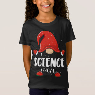 Science Gnome Matching Family Christmas Pajama T-Shirt