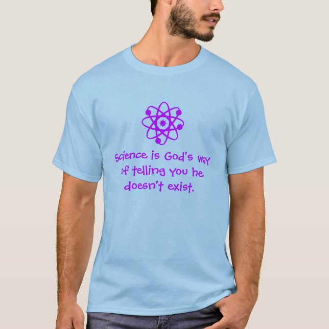 Science & God T-Shirt (Front)