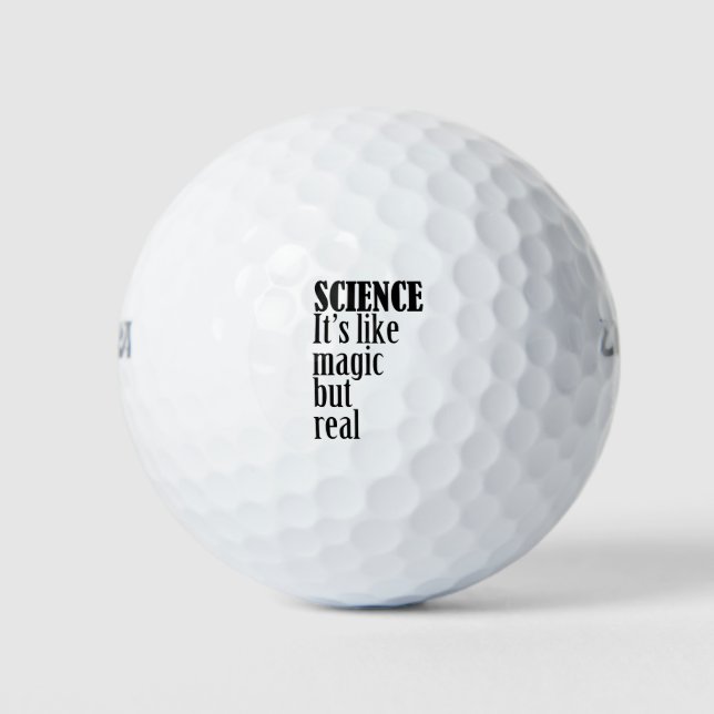 Science Golf Balls (Front)