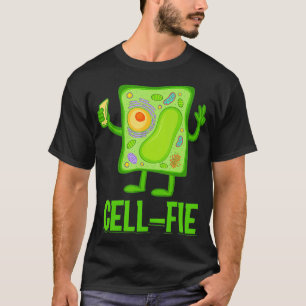 Science Graphic  Cell Fie Selfie Biology Teacher N T-Shirt