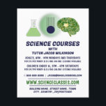 Science Icons, Science Course Advertising Flyer<br><div class="desc">Science Icons,  Science Course Advertising Flyers By The Business Card Store.</div>