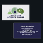 Science Icons, Science Tutor, Teacher Business Card<br><div class="desc">Science Icons,  Science Tutor,  Teacher Business Cards by The Business Card Store. Easily personalize these cards with your own wording by using the "personalize this template" section or click the "customize further" link to change the font styles,  colors and layout to suite.</div>