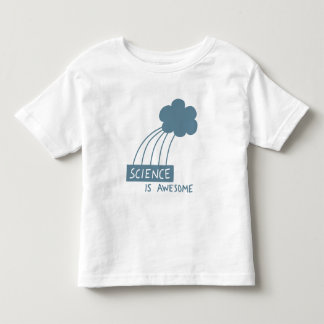 Science Is Awesome (steel blue) Toddler T-Shirt