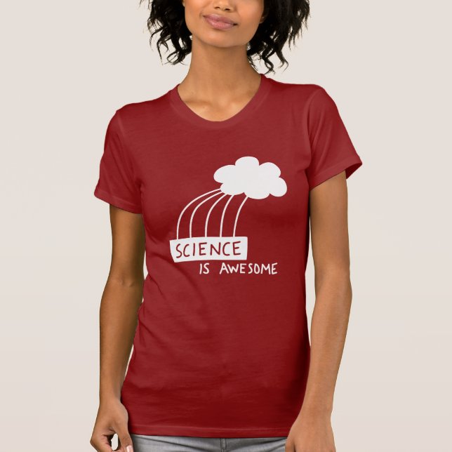 Science Is Awesome (white) T-Shirt (Front)
