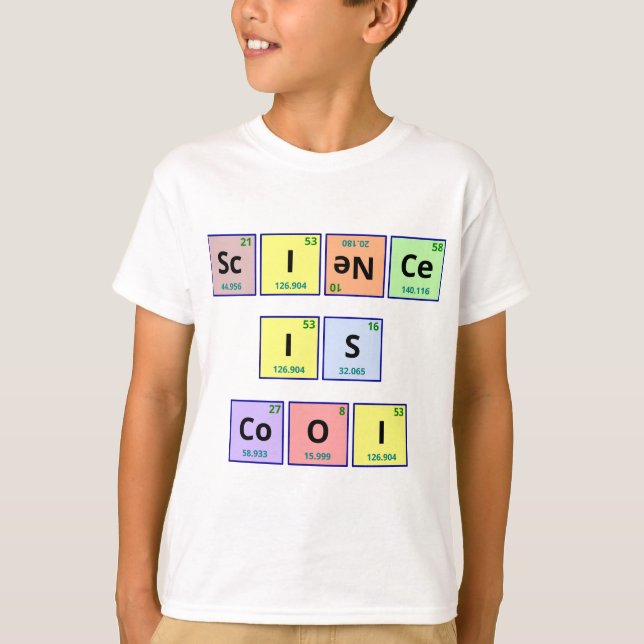 Science is Cool T-Shirt (Front)