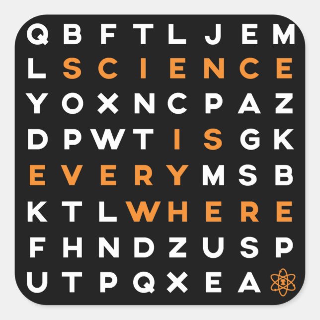 Science is Everywhere sticker (Front)