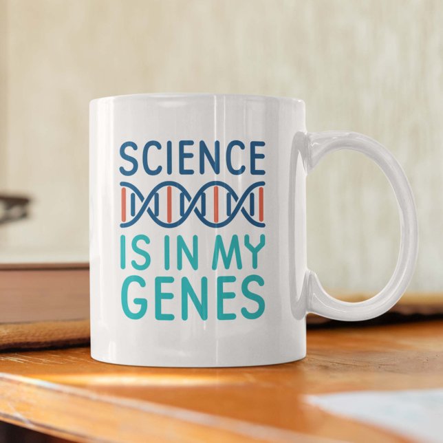 Science Is In My Genes Coffee Mug (Science Is In My Genes Coffee Mug)