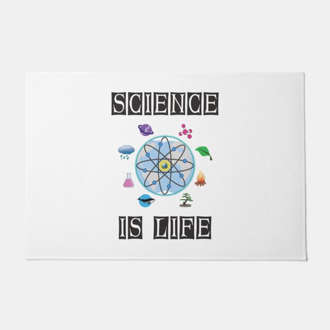 Science is life doormat (Front)