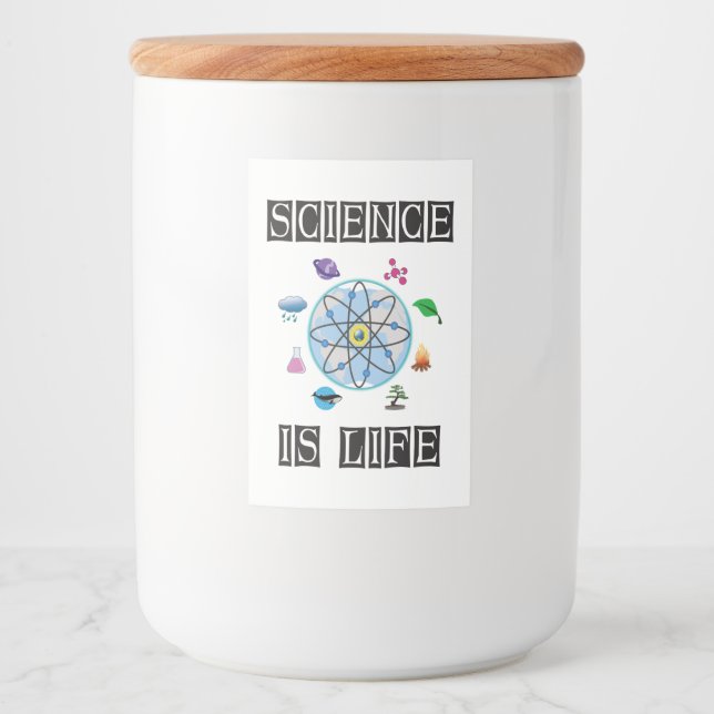 Science is life food label (Front)
