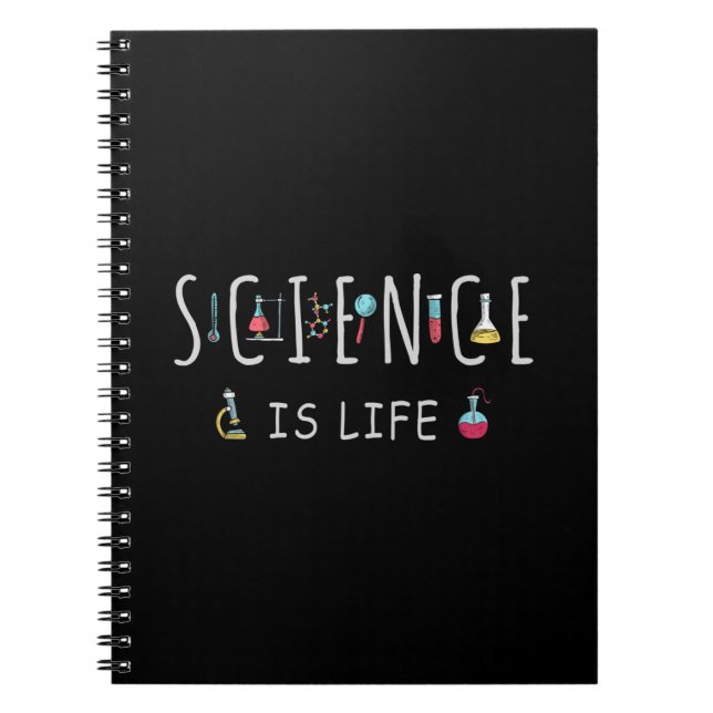 Science is life notebook (Front)