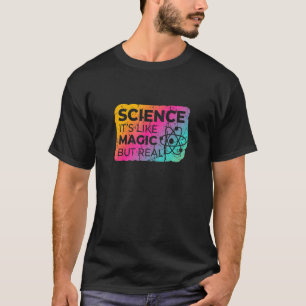 Science Is Like Magic But Real Vintage T-Shirt