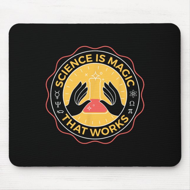Science Is Magic That Works Science  Mouse Mat (Front)