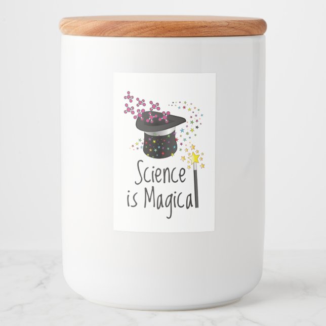 Science is Magical Food Label (Front)