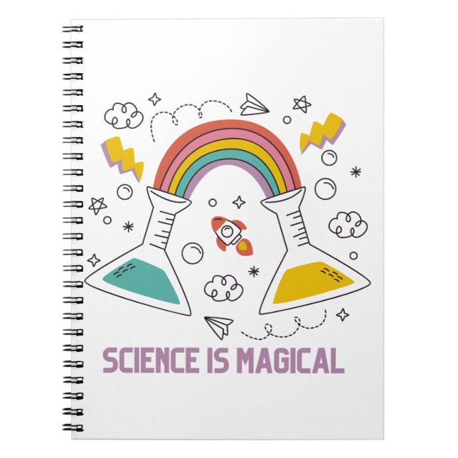 Science is magical notebook  (Front)