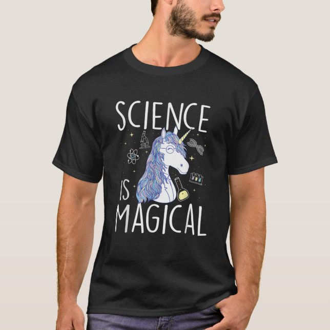 Science Is Magical Science Fan Chemistry Student B T-Shirt (Front)