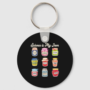 Science Is My Jam Science Technology Engineering T Key Ring