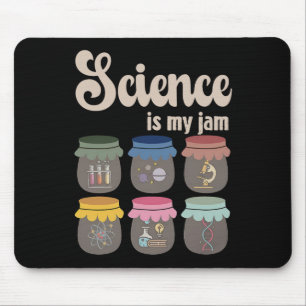 Science Is My Jam Teacher Stem Student Education L Mouse Mat