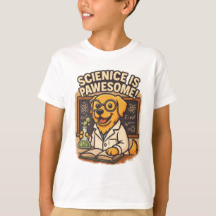 Science Is Pawesome – Dog Scientist T-Shirt