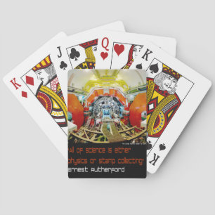 Science is Physics or Stamp Collecting Playing Cards