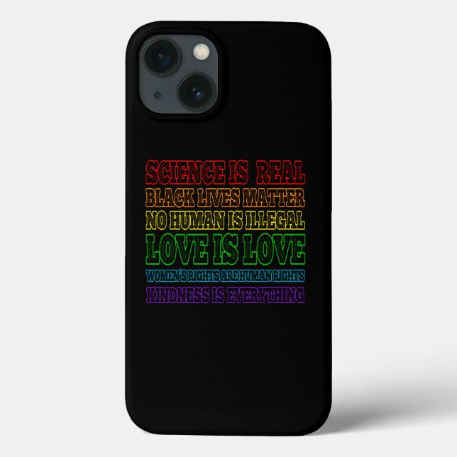 Science is Real Black Lives Matter Case-Mate iPhone Case (Back)