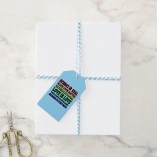 Science is Real Black Lives Matter Gift Tags