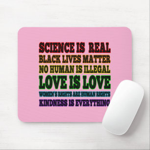Science is Real Black Lives Matter Mouse Mat