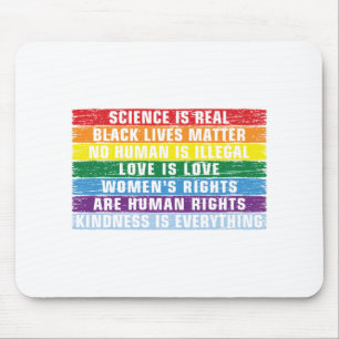 Science Is Real Black Lives Matter Mouse Mat