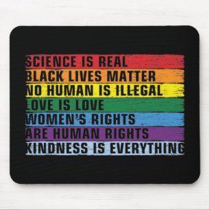 Science Is Real Black Lives Matter Mouse Pad