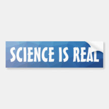 Science is real blue Geometric